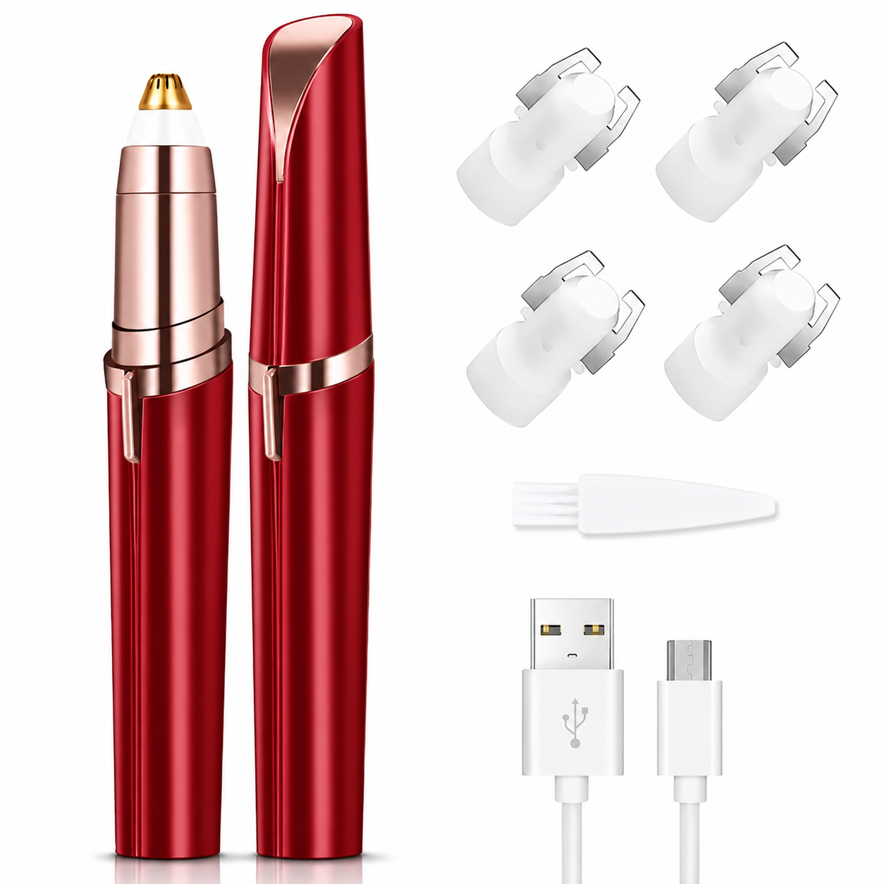 Rechargeable Electric Eyebrow Trimmer And Hair Removal Pen