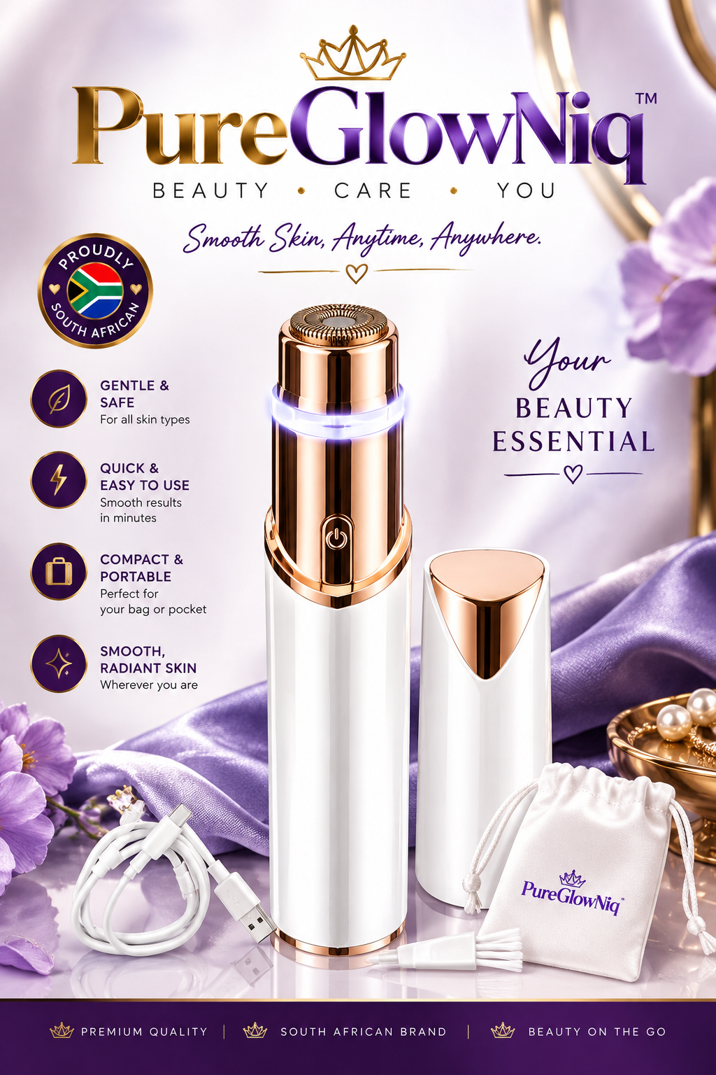 PureGlowniq™ Flawless Daily(hair removal machine)